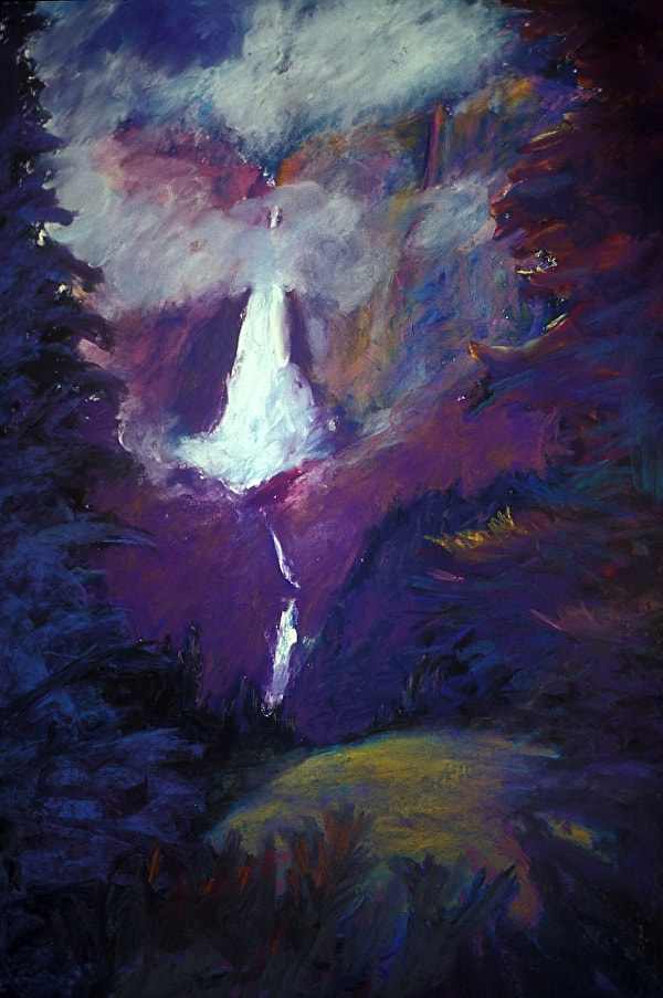 Yosemite Painting Acrylic Moira Donohoe